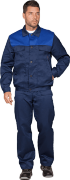 Костюм МАСТЕР, т/синий-василек